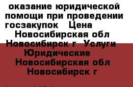 оказание юридической помощи при проведении госзакупок › Цена ­ 1 000 - Новосибирская обл., Новосибирск г. Услуги » Юридические   . Новосибирская обл.,Новосибирск г.